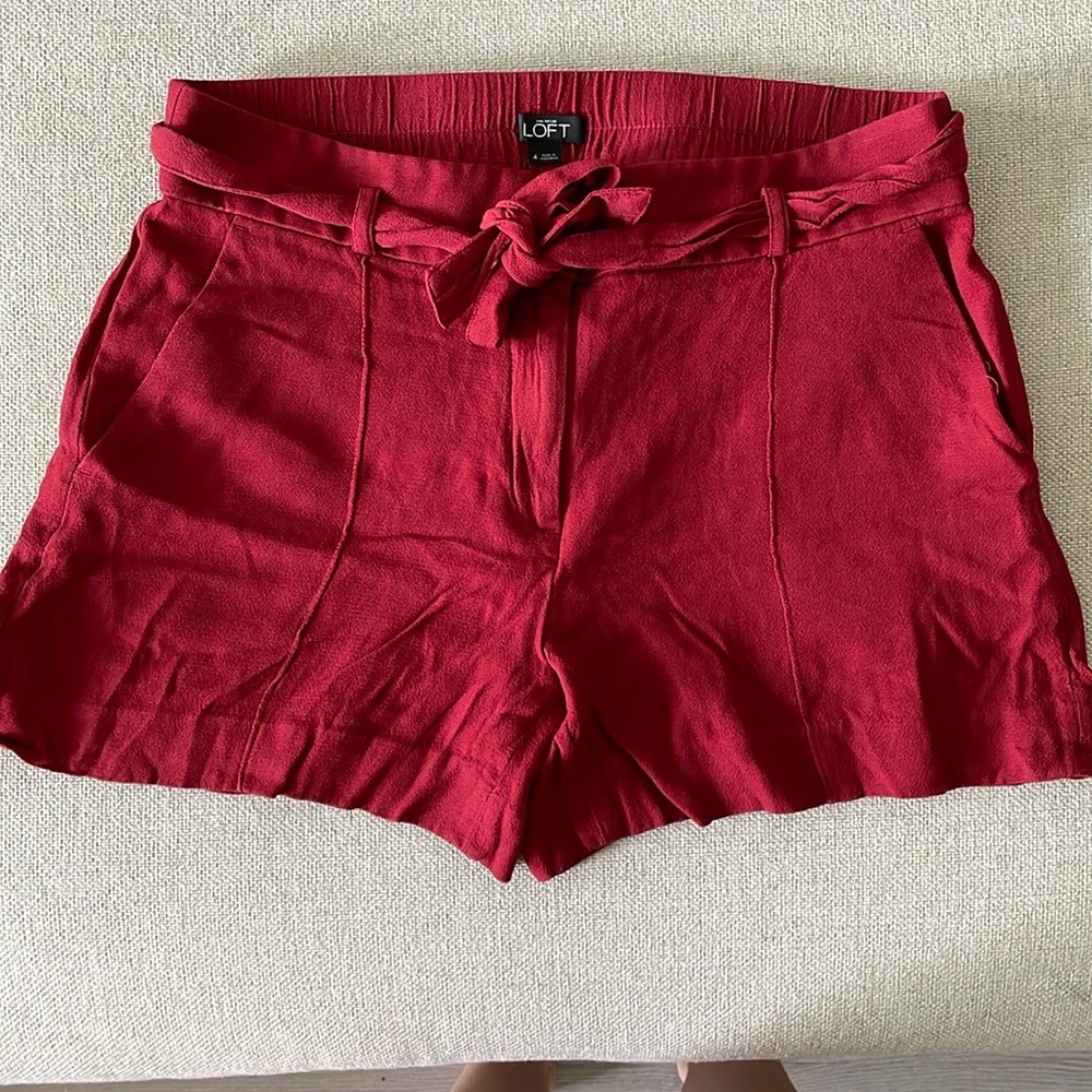 LOFT paperbag shorts